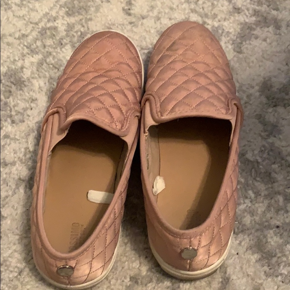 Blush sneakers